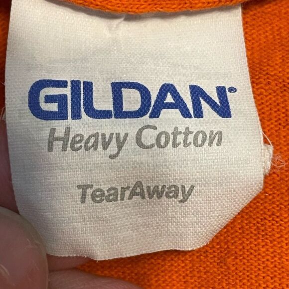 Virginia Tech Graphic Tee Shirt Orange Maroon Hokie Nation Cassell Guard College - Picture 3 of 4